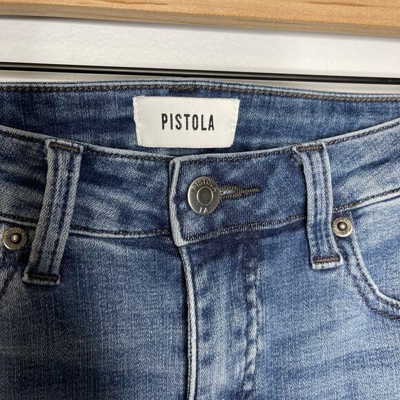 Pistola Skinny Jeans Size 25- Medium Wash - Picture 2 of 7